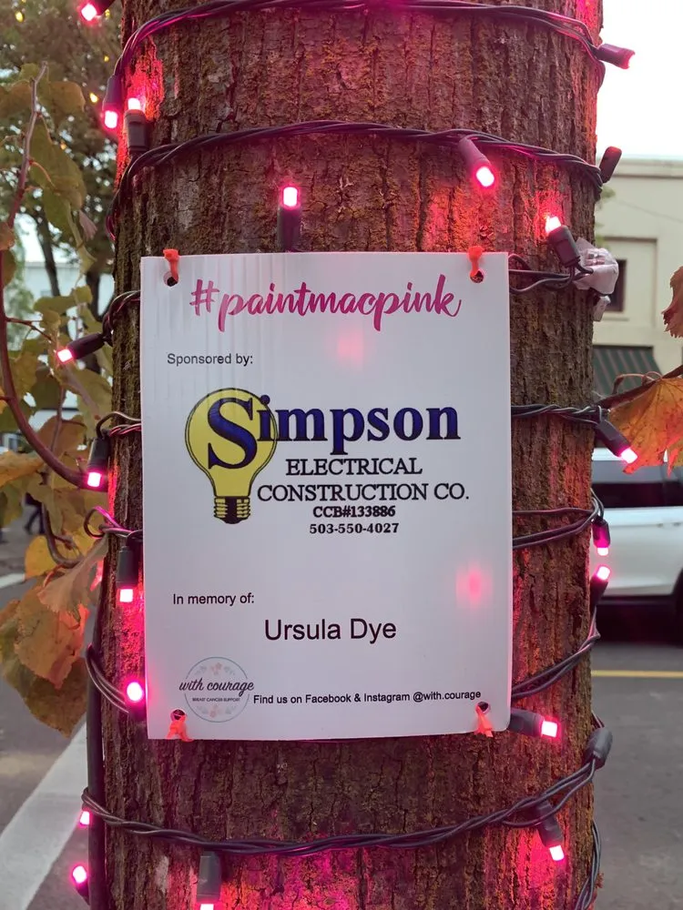 Certified electrical service for homes in lighting installation, by