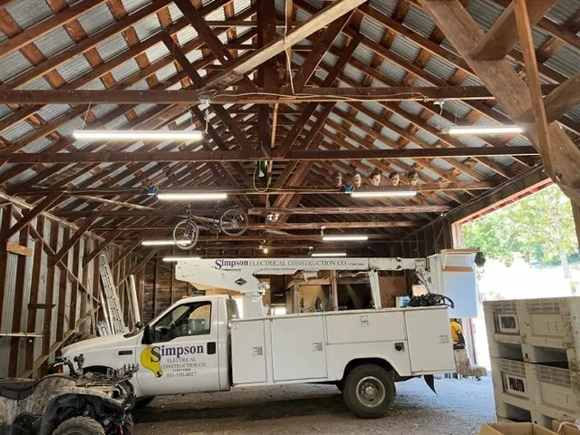 Professional lighting installation service in , - Simpson Electrical Construction