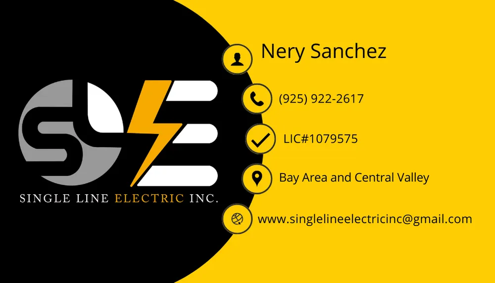 Slide of Single Line Electric