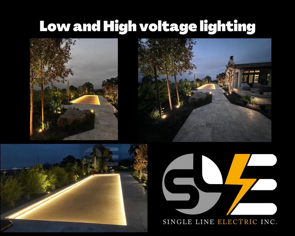 Emergency lighting installation in ,  by Single Line Electric