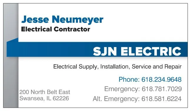 Slide of SJN Electrical Services