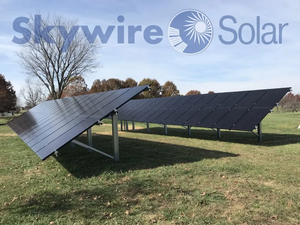 Slide of Skywire Solar