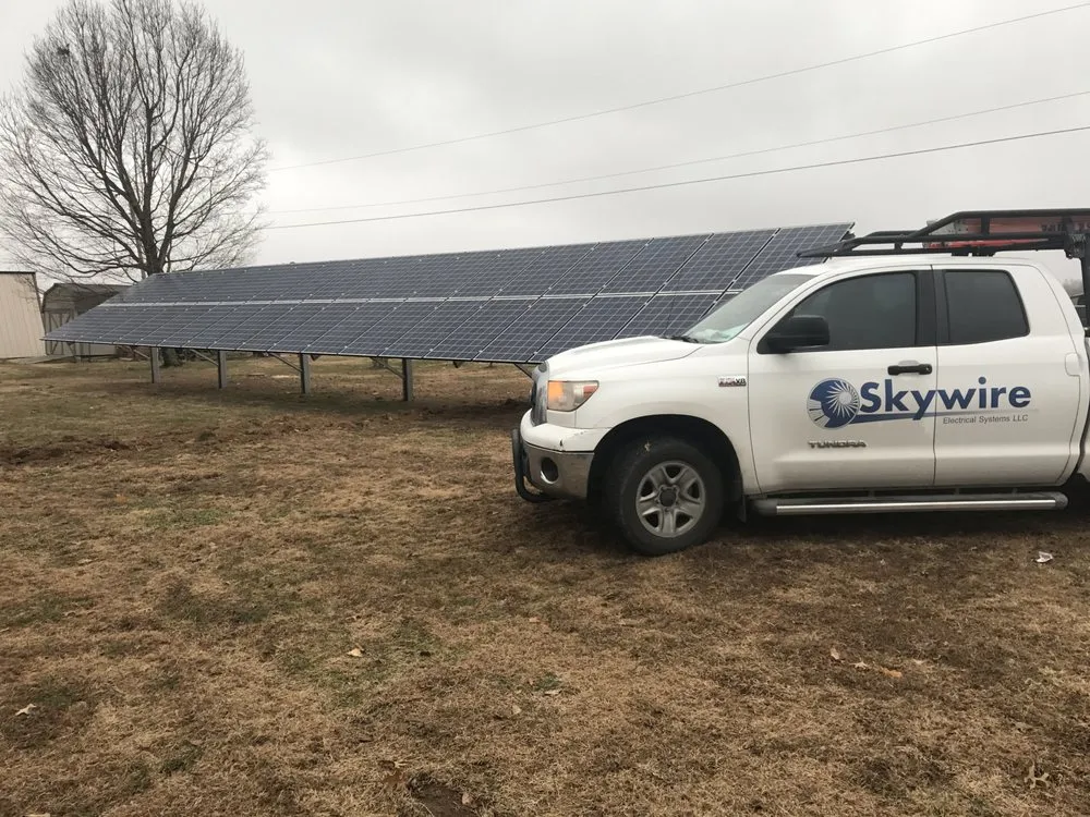 Slide of Skywire Solar