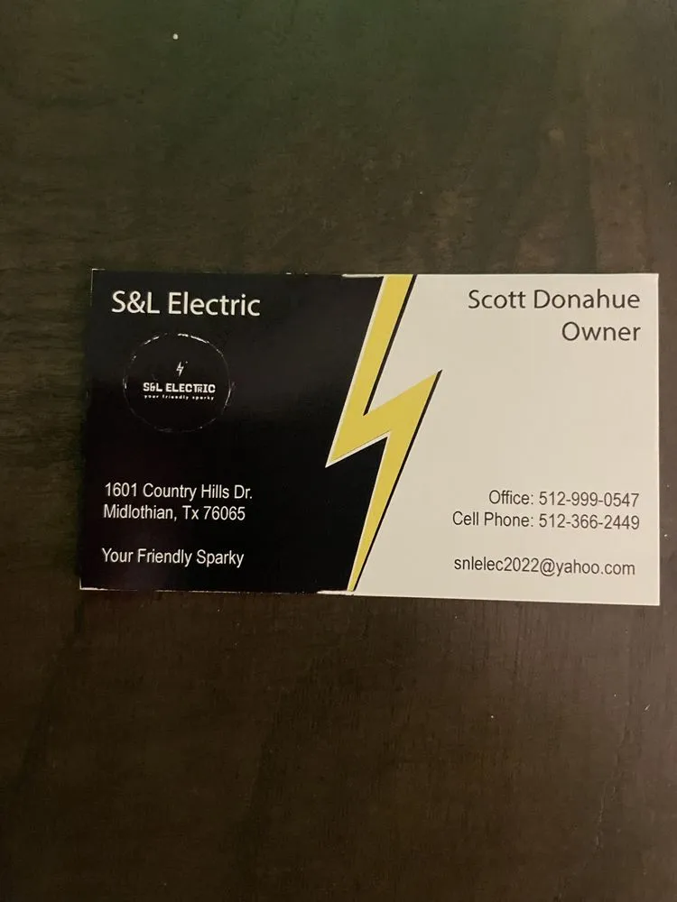 Slide of S&L Electric