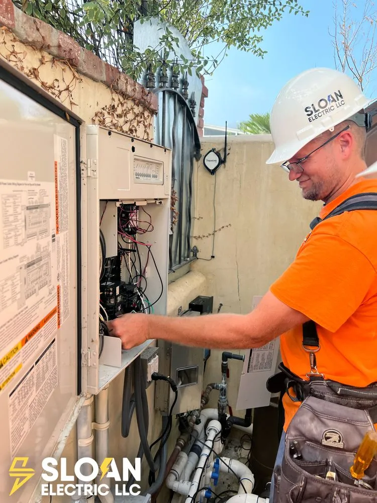 Slide of Sloan Electric