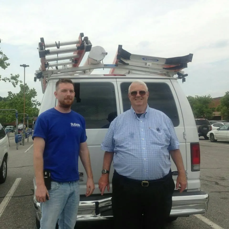 Slide of Sloan Service Company