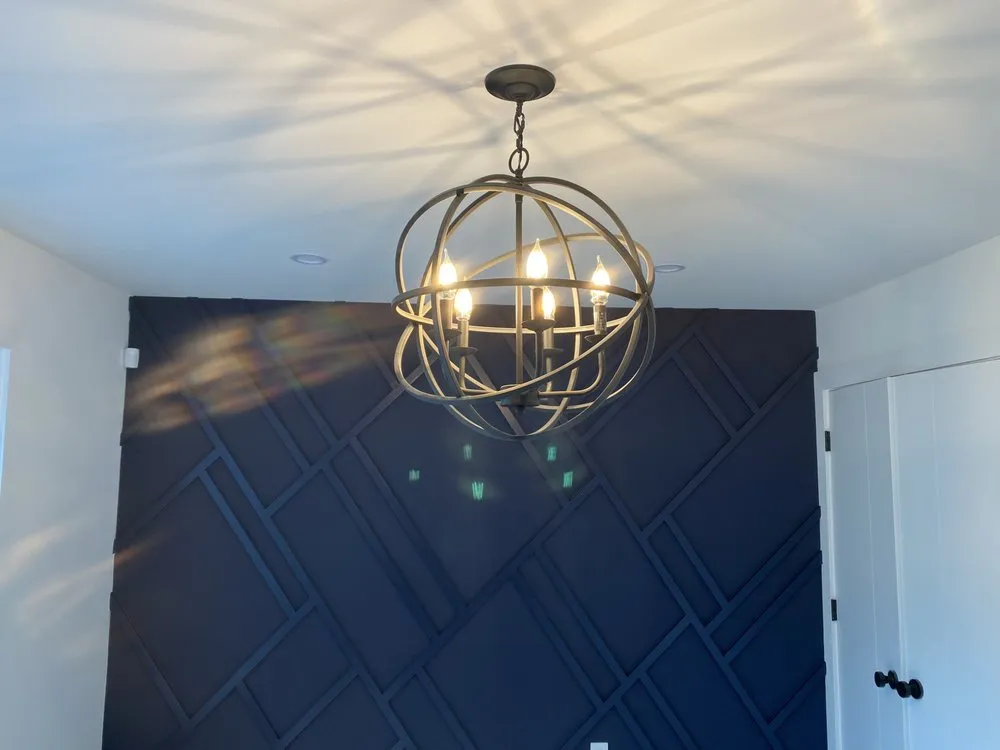 Professional electrical service for homes in lighting installation,  by 