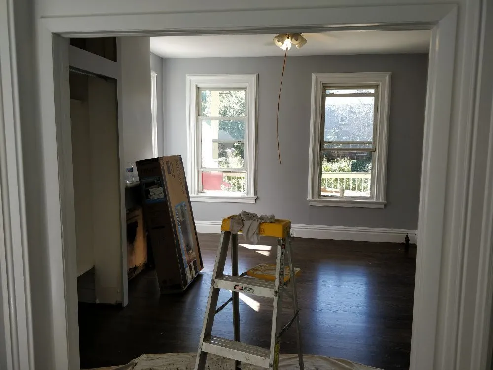 Emergency electrician providing panel upgrade in , 