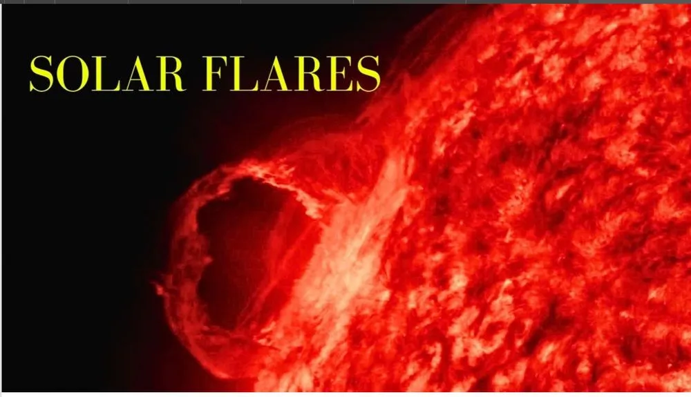 Slide of Solar Flare MT