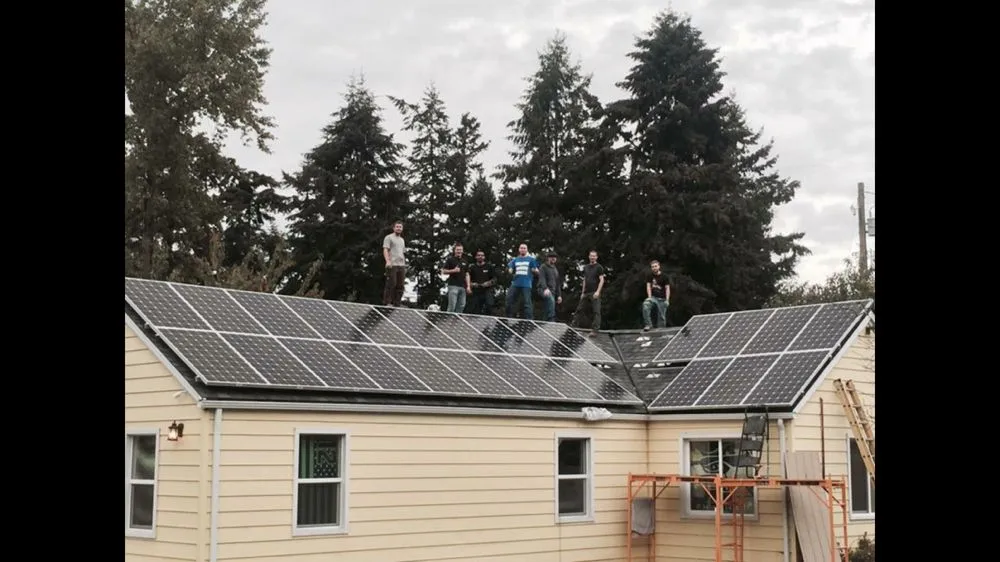 Slide of Solarside Electric