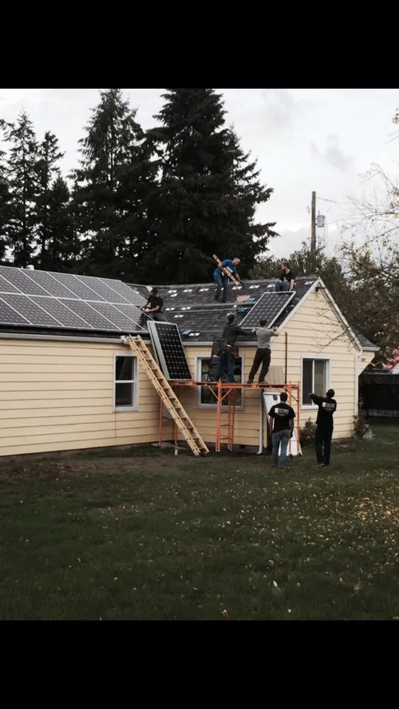 Slide of Solarside Electric