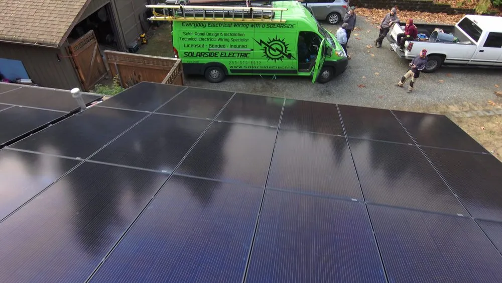 Slide of Solarside Electric