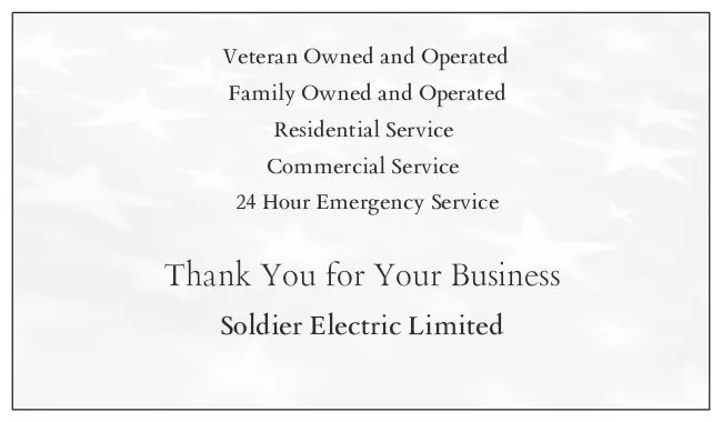 Slide of Soldier Electric