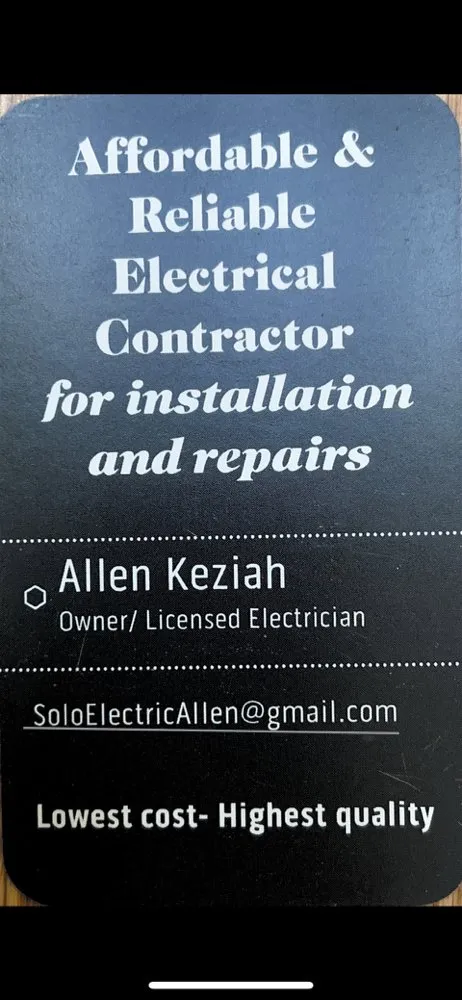 Slide of Solo Electric