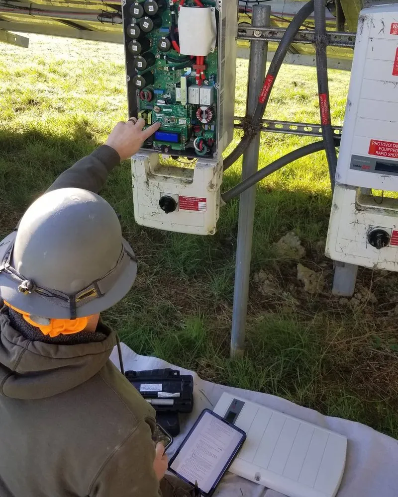 Slide of Solomon Electric and Data