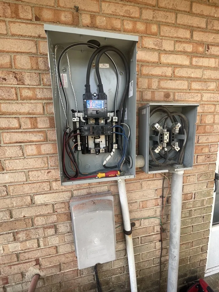 Professional electrical service for homes in wiring installation,  by 