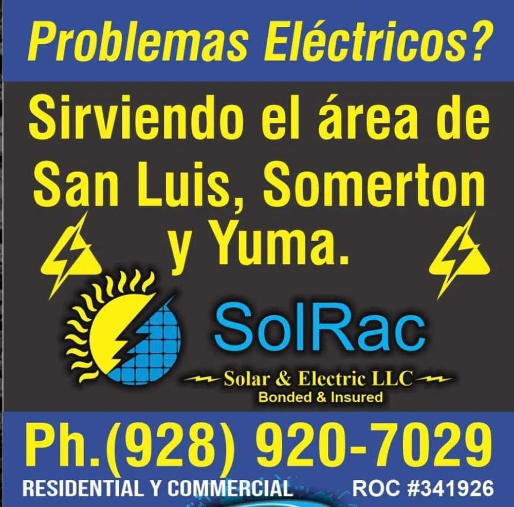 Slide of Solrac Solar & Electric
