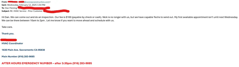 Slide of Son Ray Construction