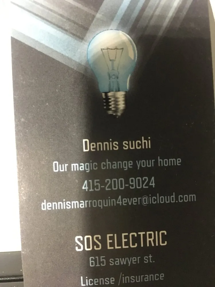 Slide of SOS ELECTRIC