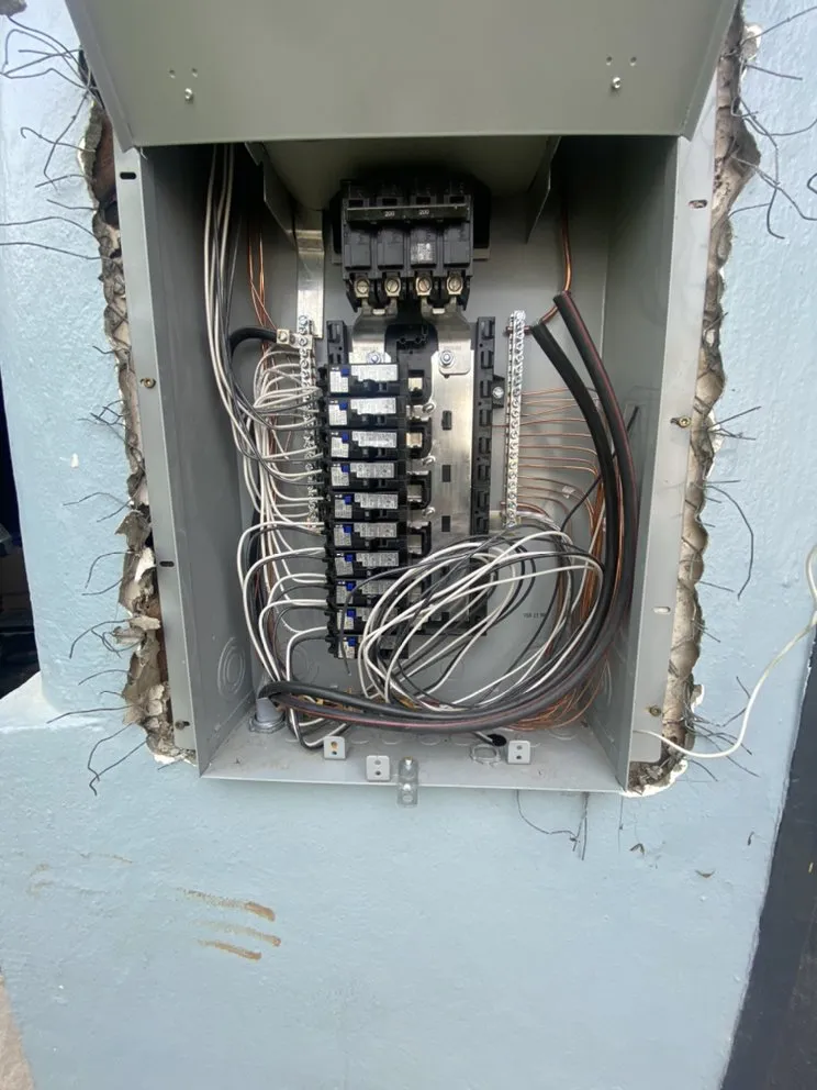 Slide of Sos Electric Sign