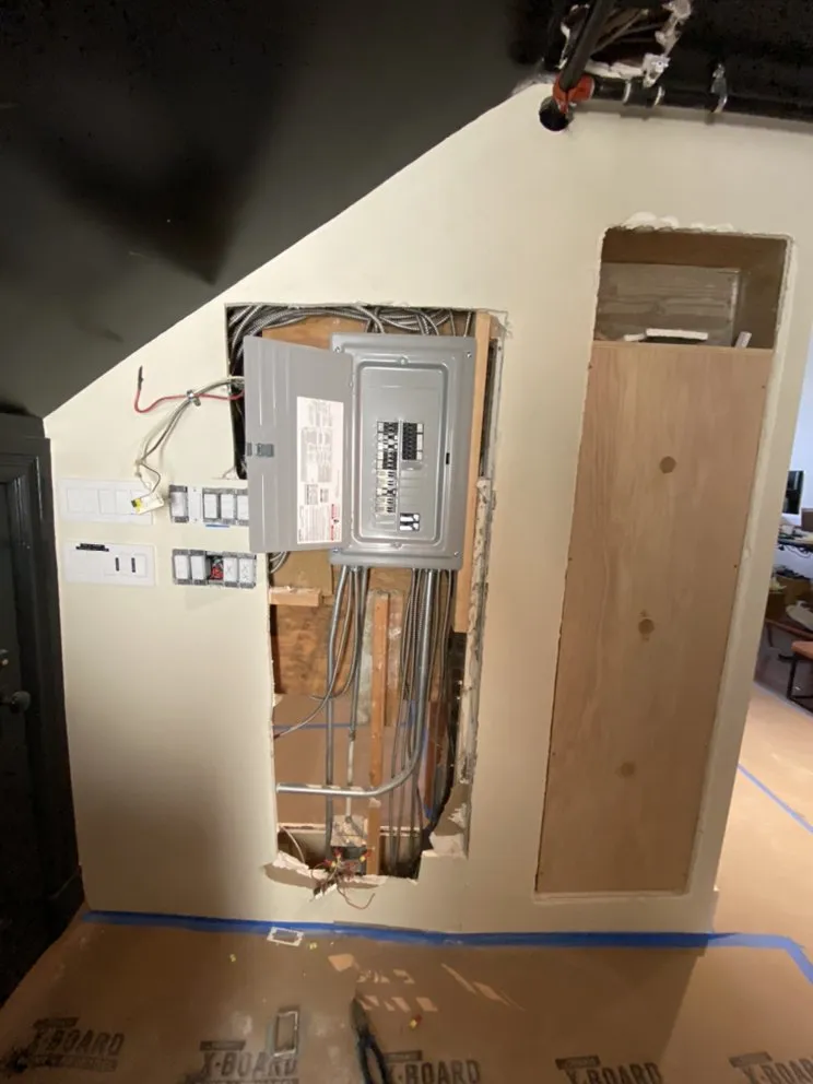 Slide of Sos Electric Sign