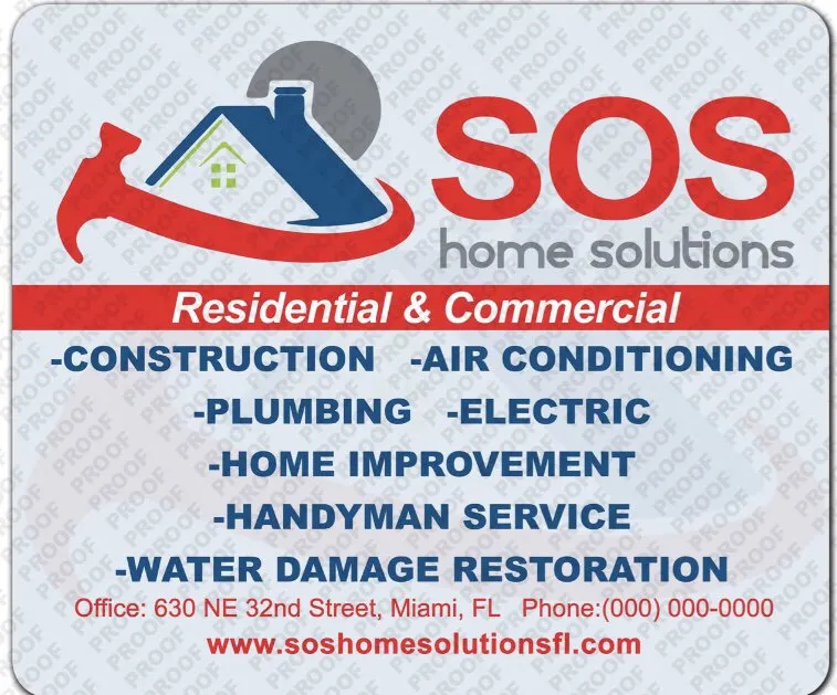 Slide of SOS Home Solutions