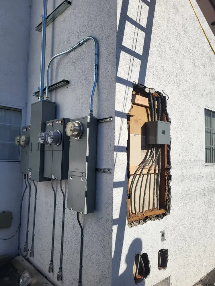 Certified electrician providing panel upgrade in Harbor City, CA - South Bay Electric Company