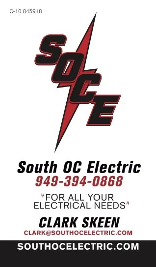 Slide of South Orange County Electric