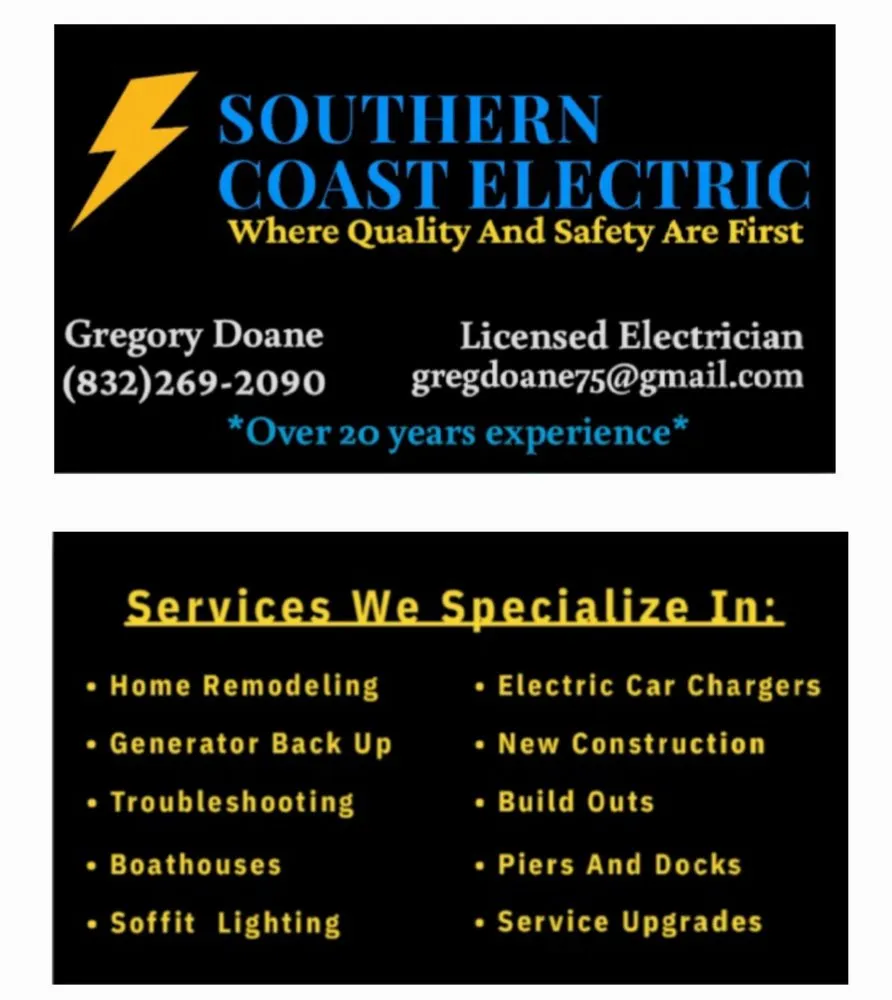 Slide of Southern Coast Electric