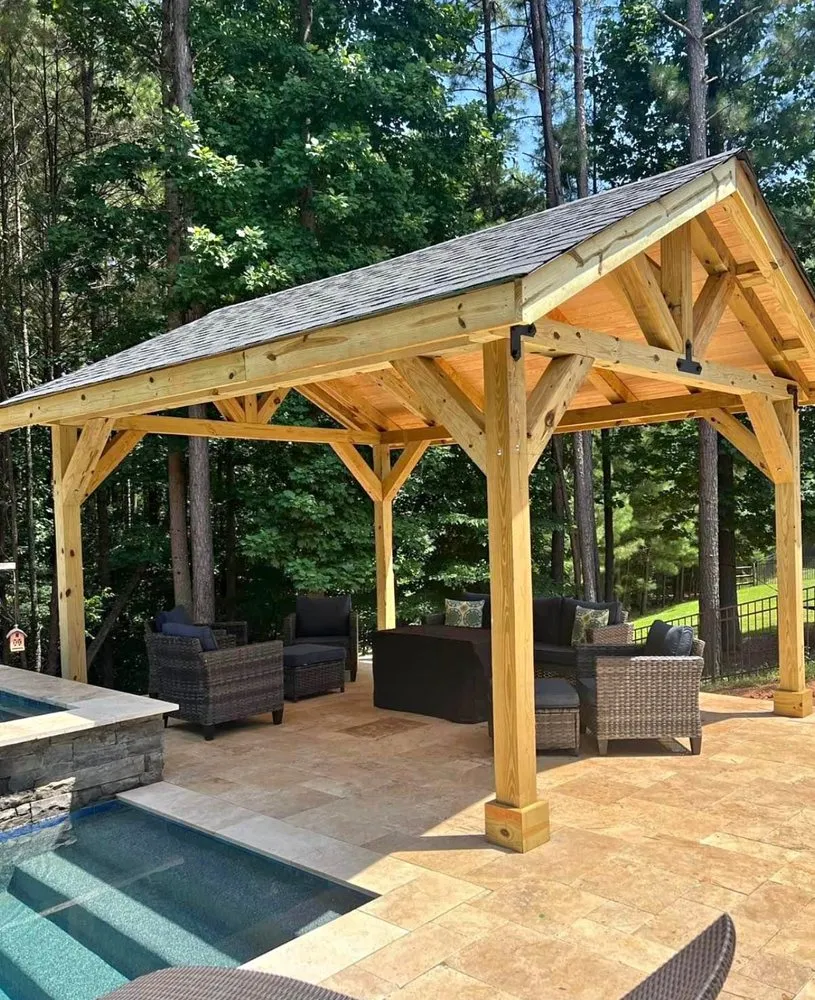 Slide of Southern Deck & Construction