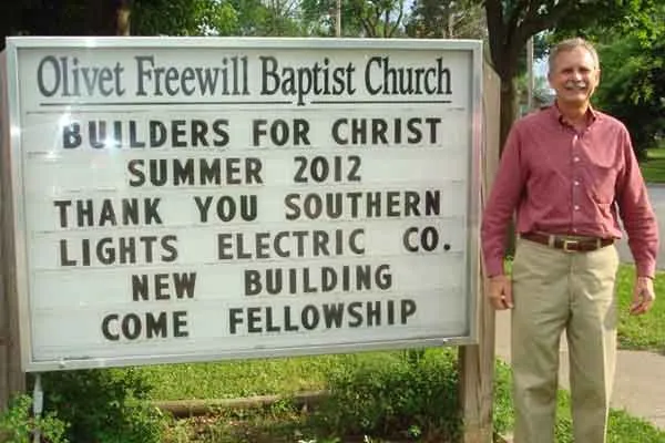 Slide of Southern Lights