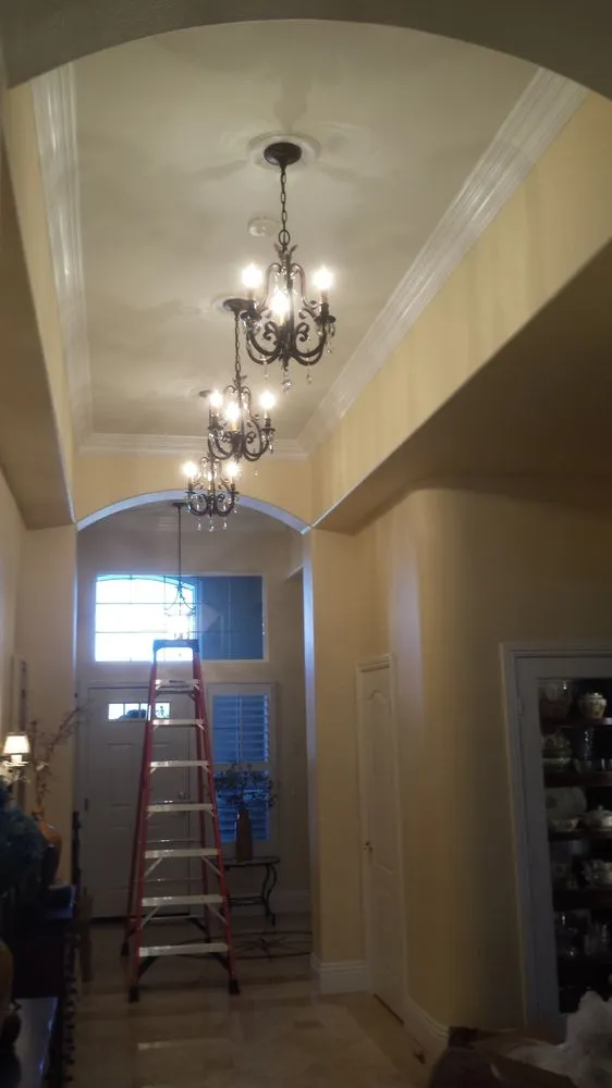 Certified electrician providing panel upgrade in ,