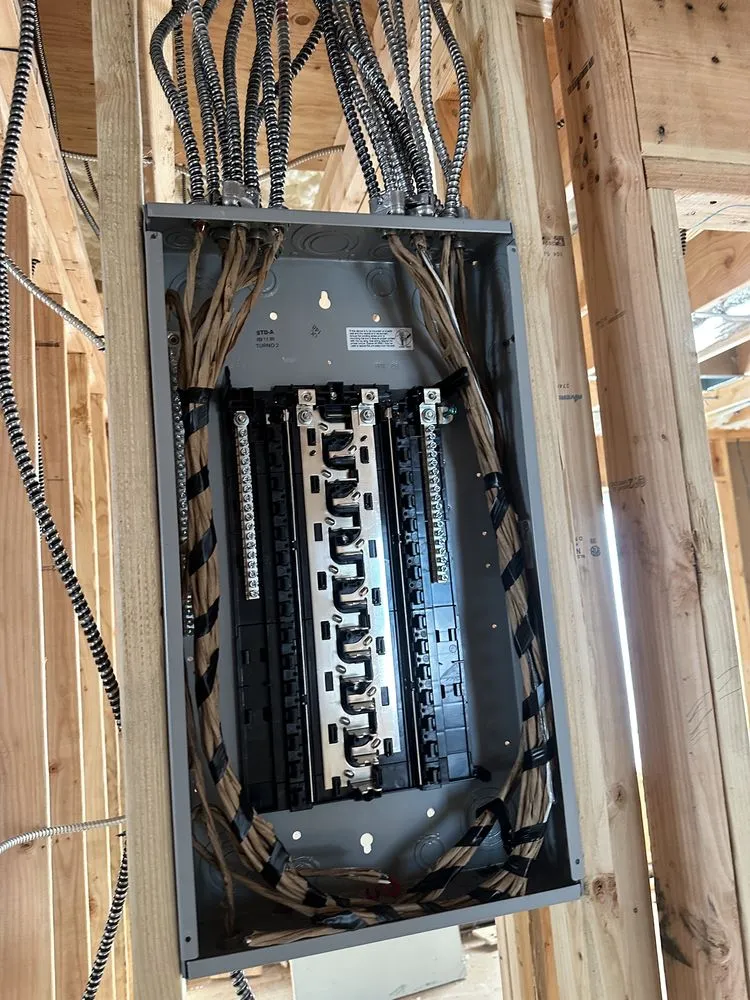 Slide of Spark & Current Electrical Works