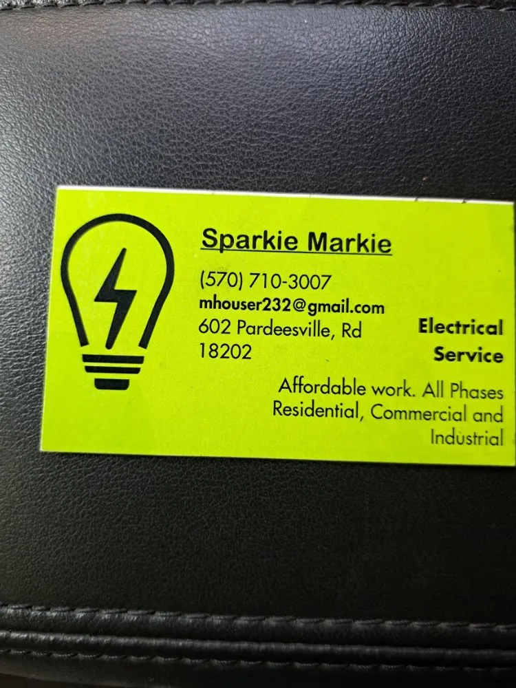 Licensed electrician providing circuit breaker repair in Pardeesville, PA - Sparkie Markie
