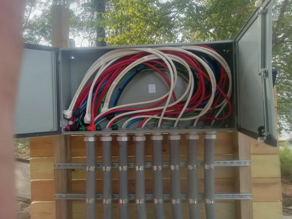 Certified electrician providing panel upgrade in Norman, IN - Sparkies Unlimited