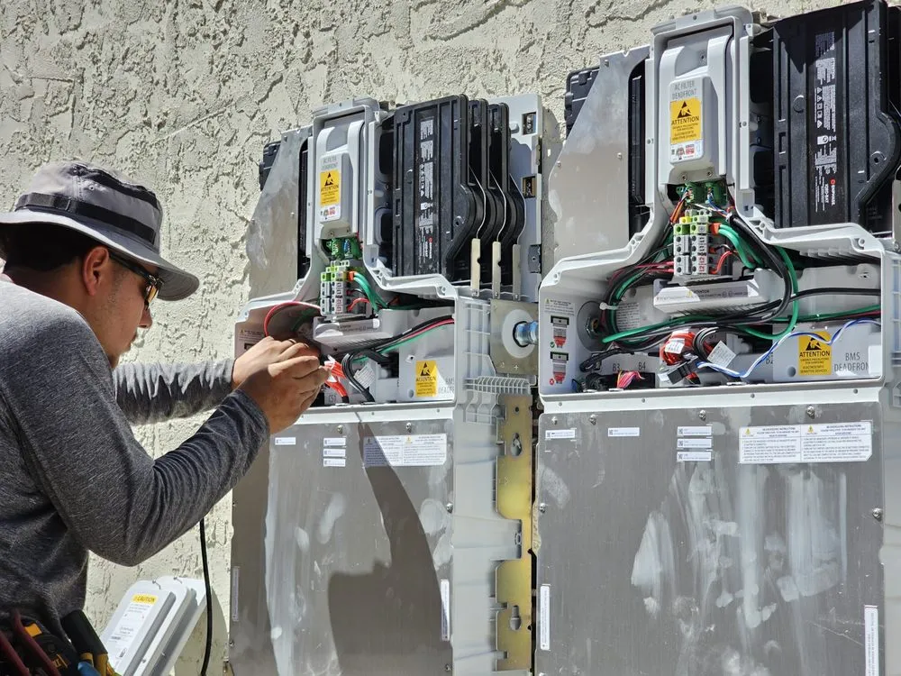 Slide of Sparky Electric & Solar