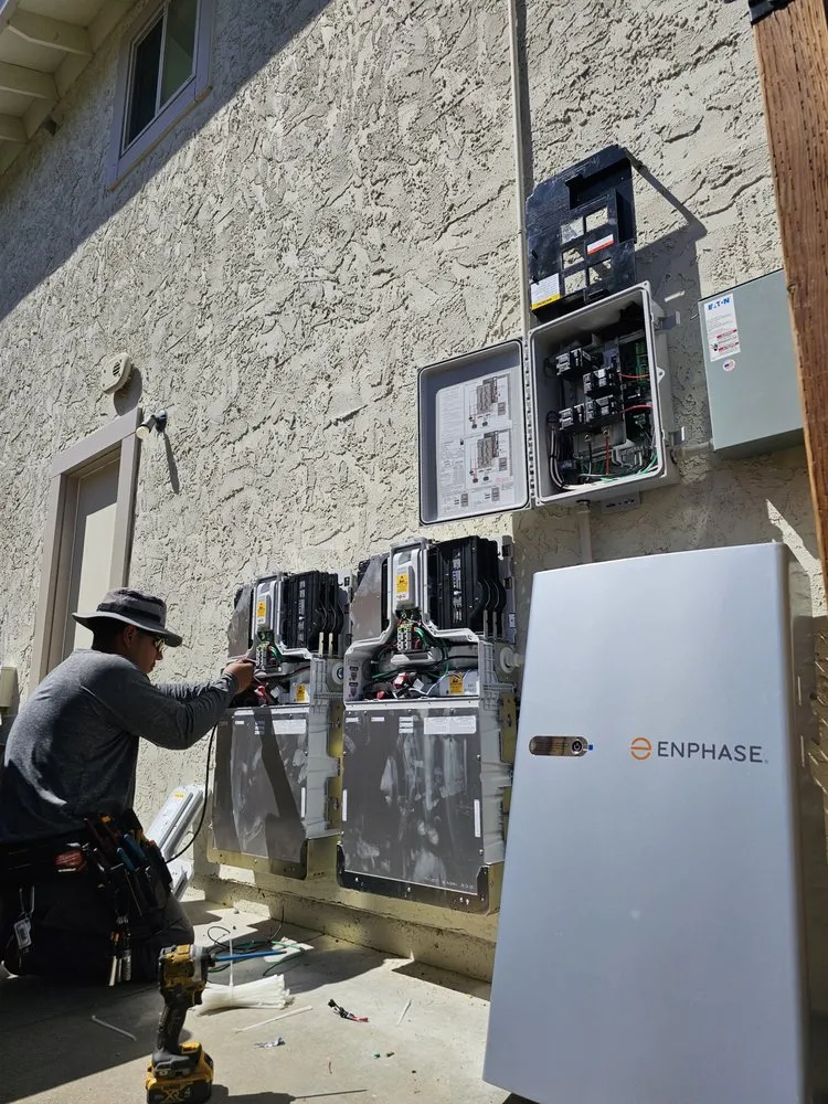 Slide of Sparky Electric & Solar