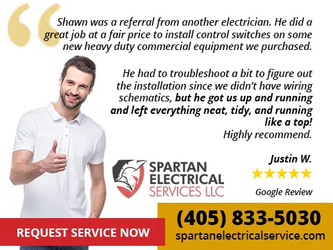 Slide of Spartan Electrical Services