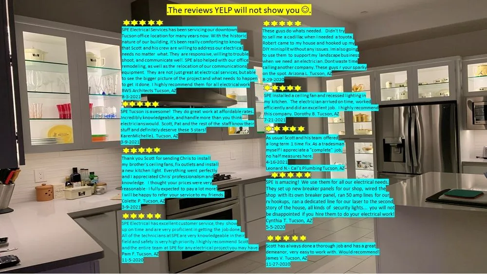 Slide of SPE Electrical Services