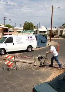 Slide of SPE Electrical Services