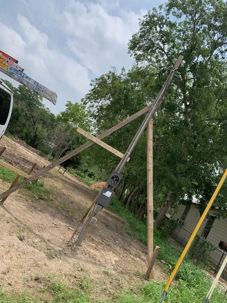 Emergency electrical service for homes in panel upgrade, by