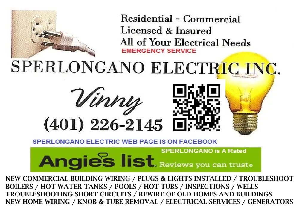Licensed electrical repair service in , - Sperlongano Electric