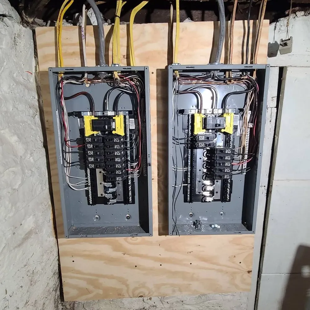 Slide of Spirted Electrician Service