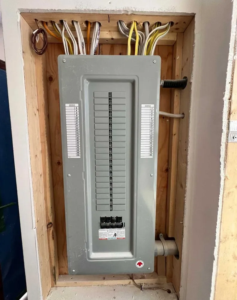 Professional panel upgrade in ,  by Spruce Hill Electric