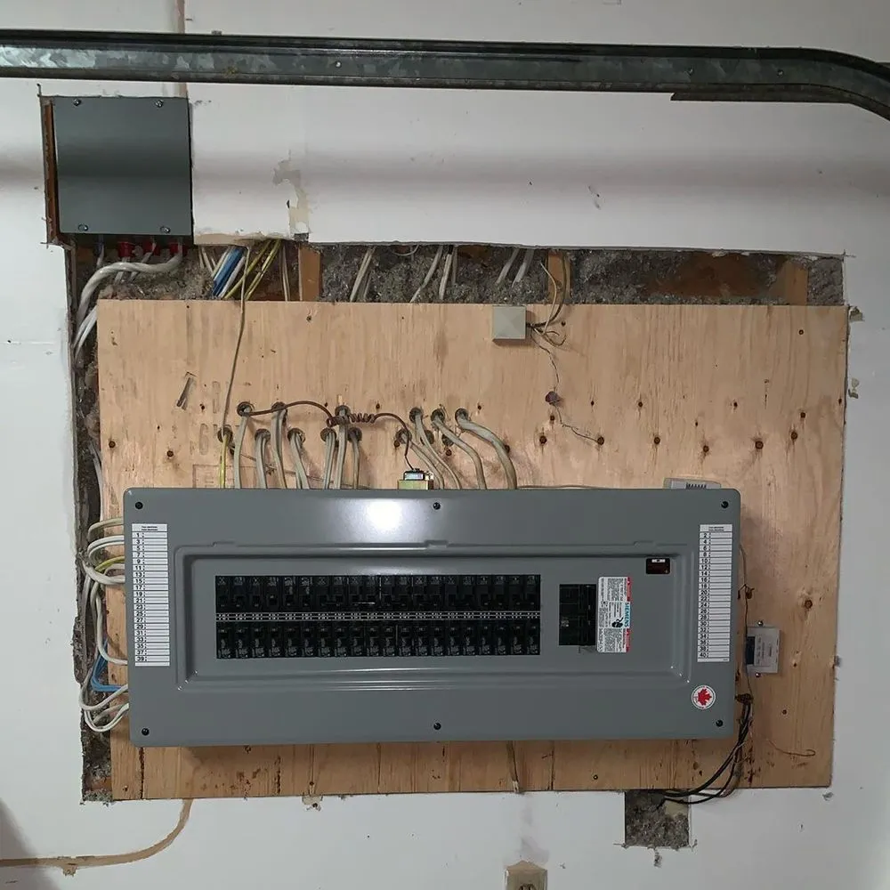 Slide of Square Licensed Electricians