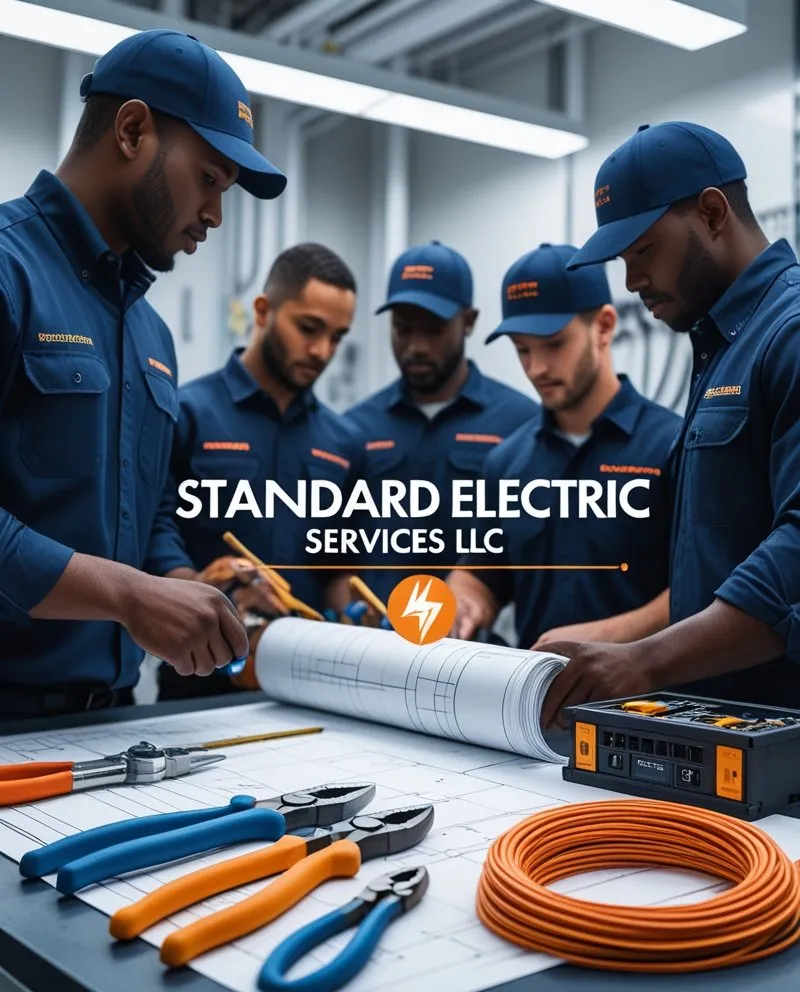 Slide of Standard Electric Services