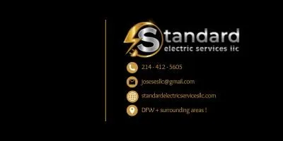 Slide of Standard Electric Services