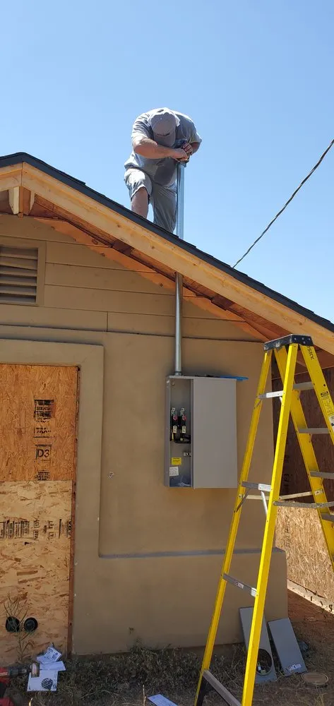 Professional electrical service for homes in panel upgrade, by