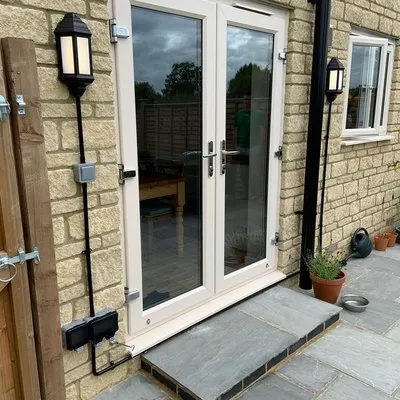 Starship Electrical Repair Logo