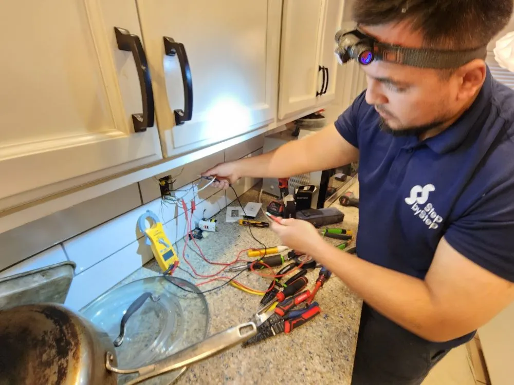 Slide of Step By Step Electrical Contractor